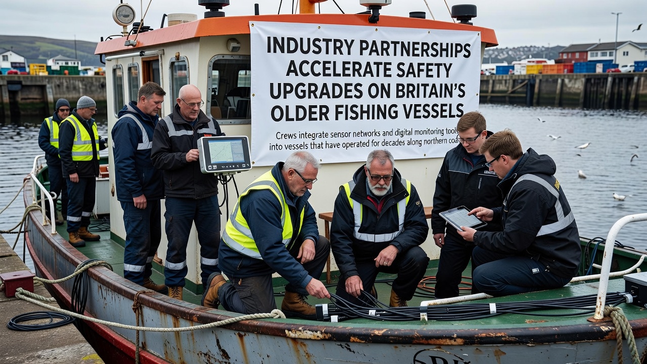Industry Alliances Speed Up Safety Enhancements for Britain's Historic Fishing Vessels